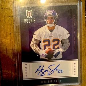 Card. 162 Harrison Smith rookie Card